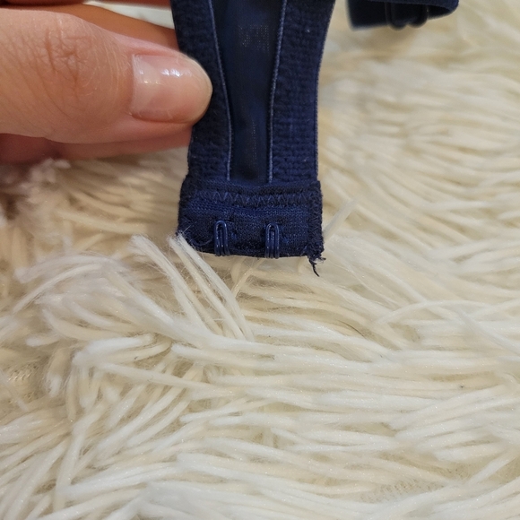 Xhilaration Perfect T-shirt lightly lined navy blue bra size 32B - Picture 5 of 6